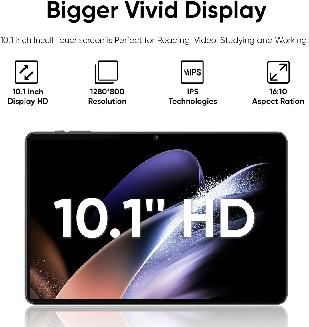 Tablet Tabletas Android de 10 pulgadas, 6GB RAM 64GB ROM 512GB Expa...