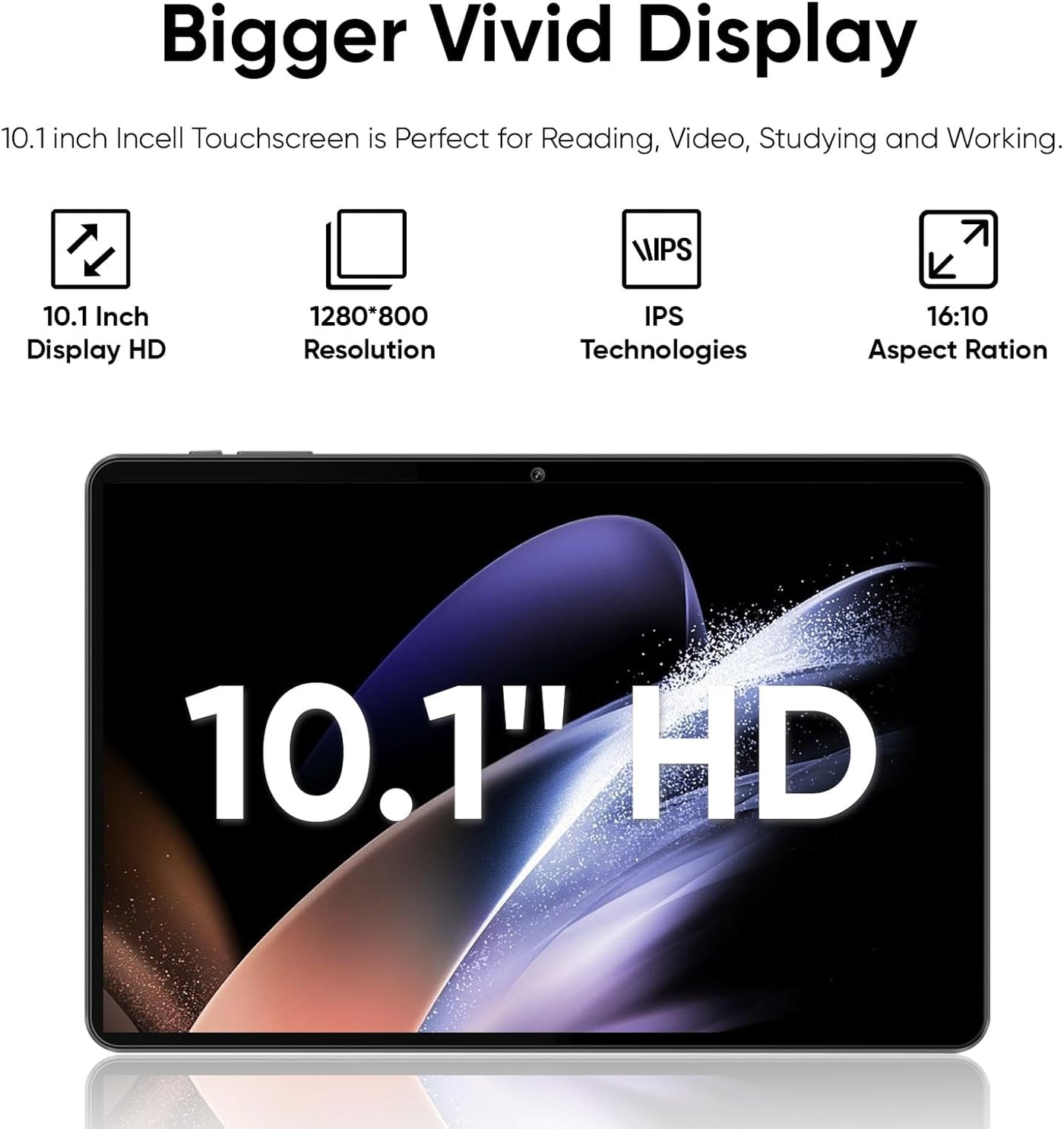 Tablet Tabletas Android de 10 pulgadas, 6GB RAM 64GB ROM 512GB Expa...