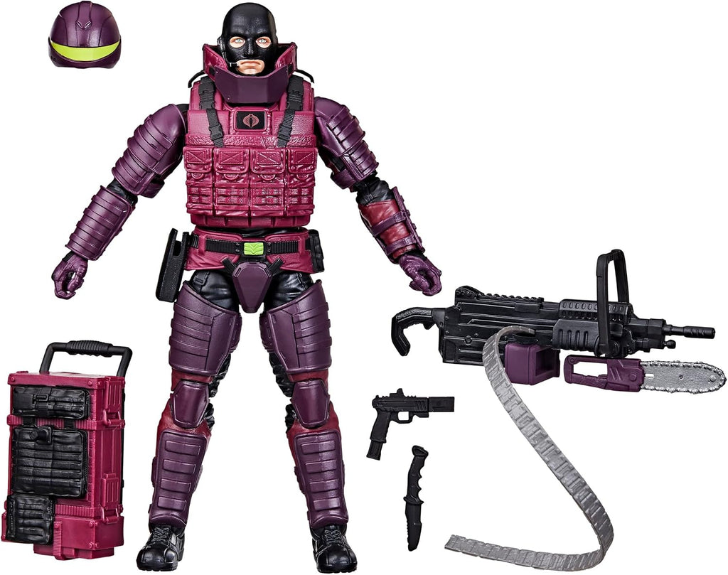 G.I. Joe Classified Series #147, S.A.W.-Viper (arma semiautomática), figura de acción coleccionable de 6 pulgadas con 9 accesorios