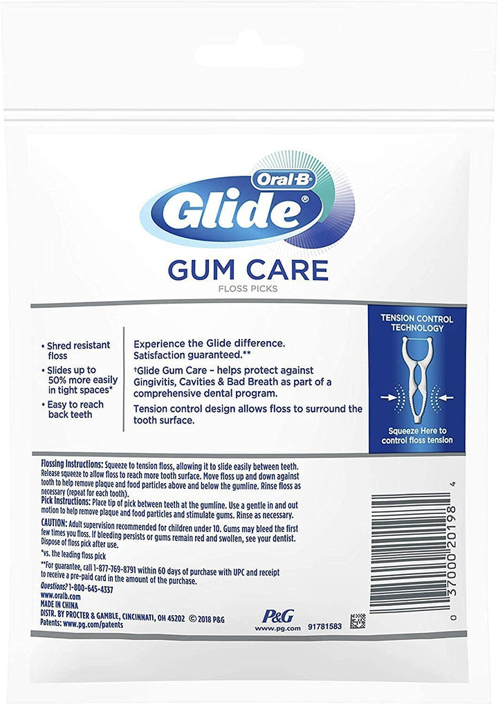 Palillos dentales Glide Pro-Health de protección clínica, 30 piezas...