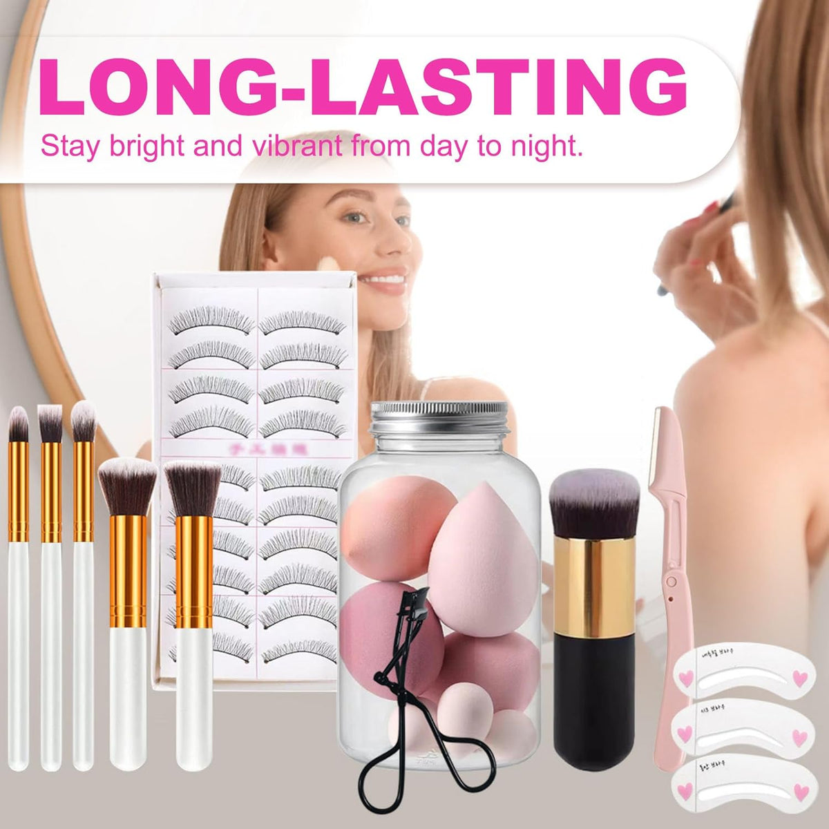 Juego de regalo de maquillaje todo en uno | Kit de maquillaje para...