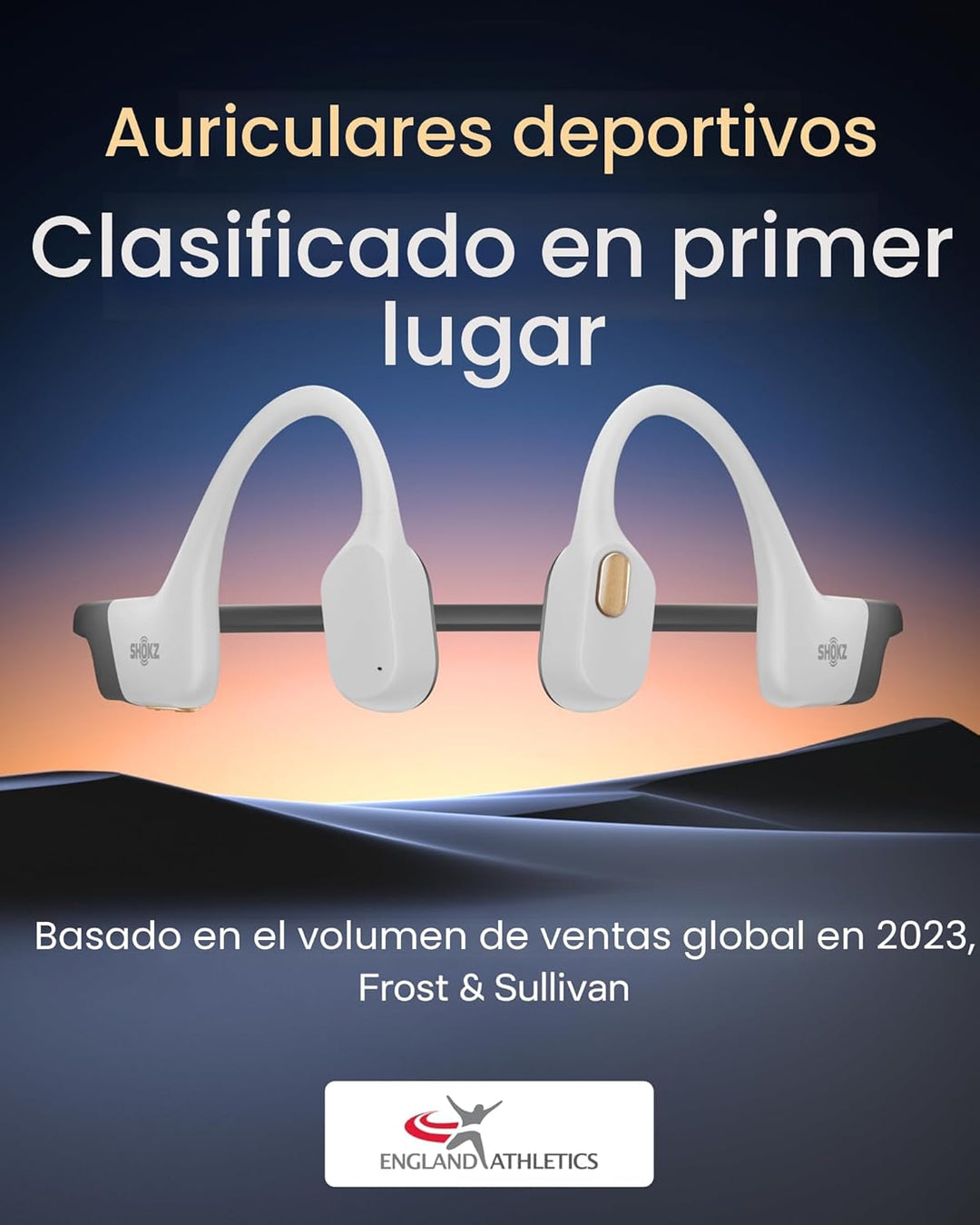 SHOKZ OpenSwim Pro - Auriculares deportivos de conducción ósea Blue...