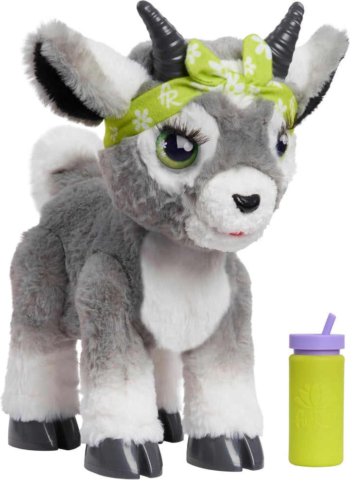 FurReal Daisy the Yoga Goat - Juguete interactivo de felpa