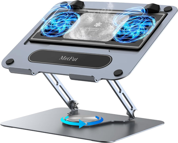 METFUT Soporte de refrigeración para laptop con enfriador termoeléc...