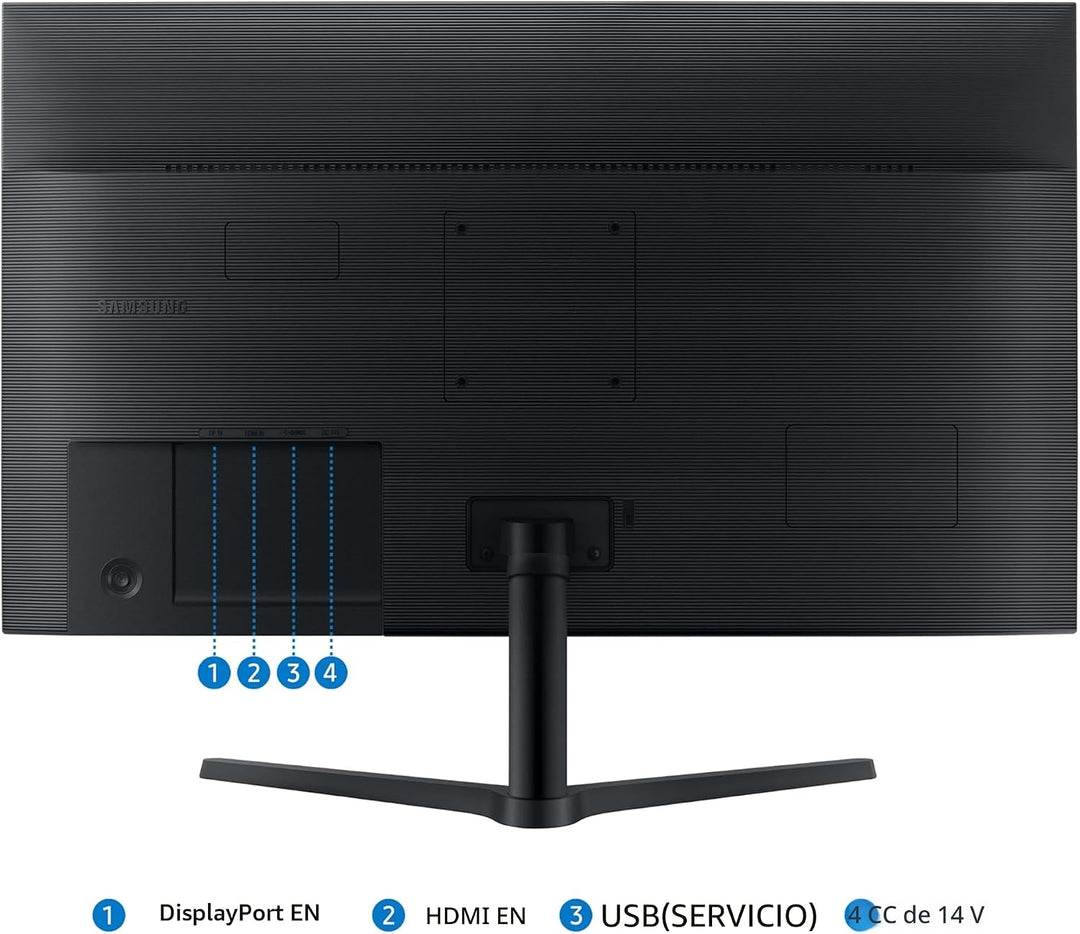 Monitor de computadora plano Samsung de 32" | Frecuencia de actuali...