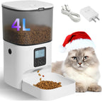 Alimentador automático para gatos, dispensador de alimentos