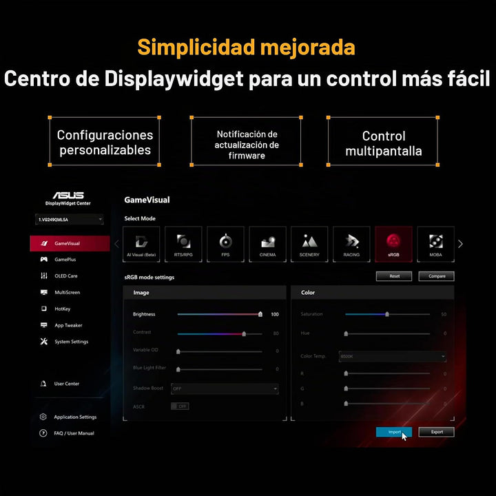 ASUS TUF Gaming Series 5 VG249QML5A - Monitor de 23.8 pulgadas 1080...