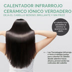 MINT MIRA - Plancha de titanio para alisar el cabello y rizador