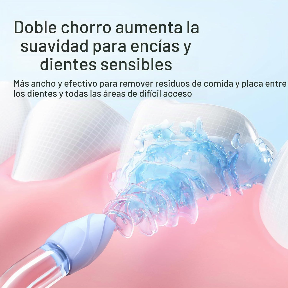 Flosser Go (PE) - Irrigador de agua inalámbrico portátil