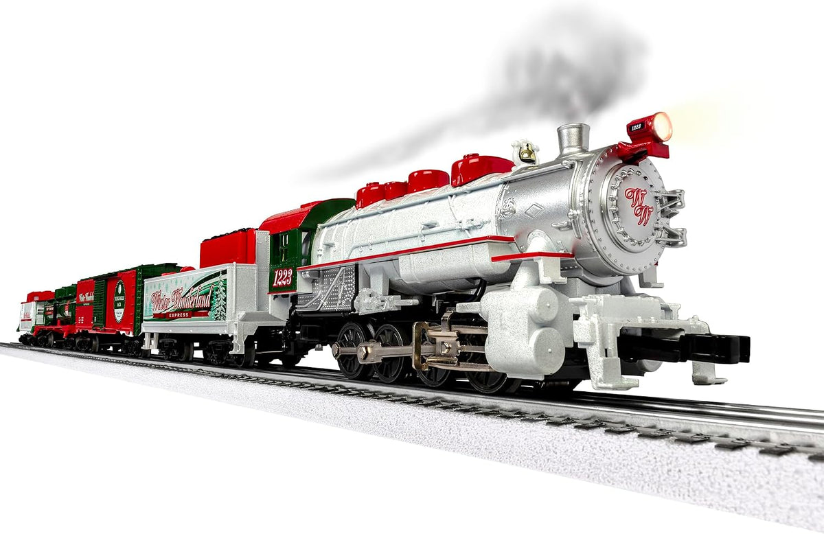 Lionel Winter Wonderland Electric O Gauge Train Set con Remote, Age 14+
