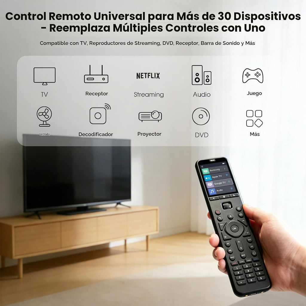 SofaBaton Control remoto universal U3 con aplicación y macro global