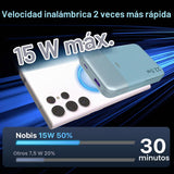 NOBIS Banco magnético de la energía 22.5W 10000mAh cargador portáti...