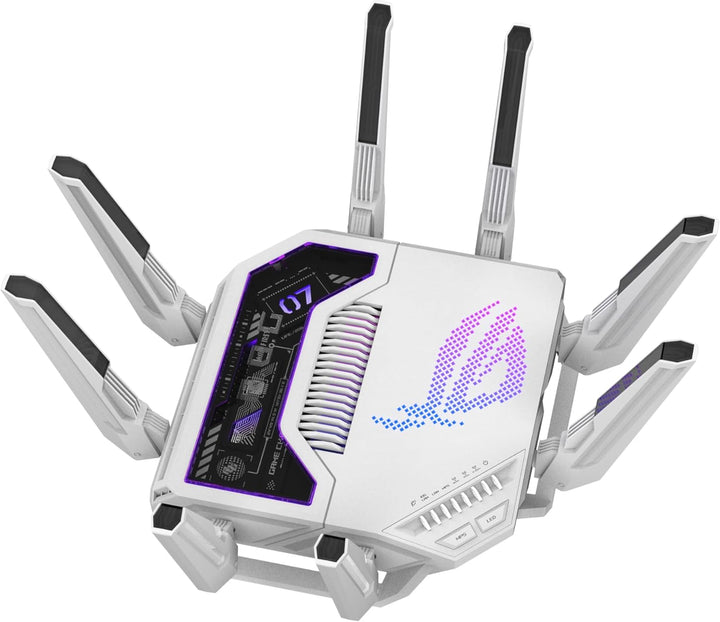 ASUS GT-BE19000AI Tri-Band WiFi 7 (802.11be) AI Gaming Router, anch...