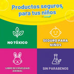 Crayola Juego de 10 piezas de pintura de dedos para bañera para niños, tubos de 3 onzas de pintura de jabón lavable, no tóxico, sin manchas, juguetes de baño para niños