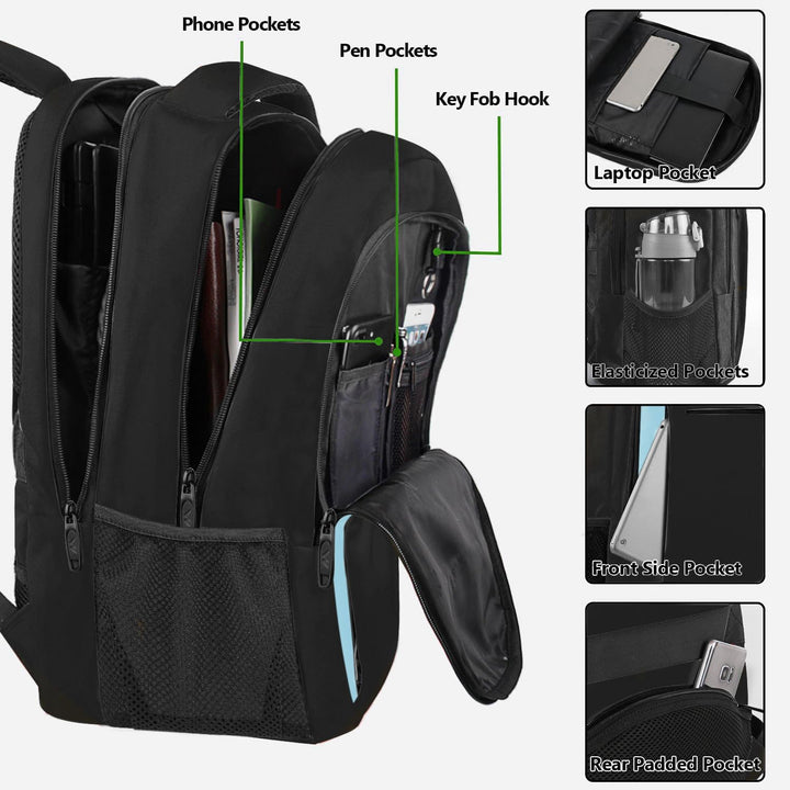 MATEIN Mochila de Viaje para Laptop para Hombres, Mochila de Negoci...