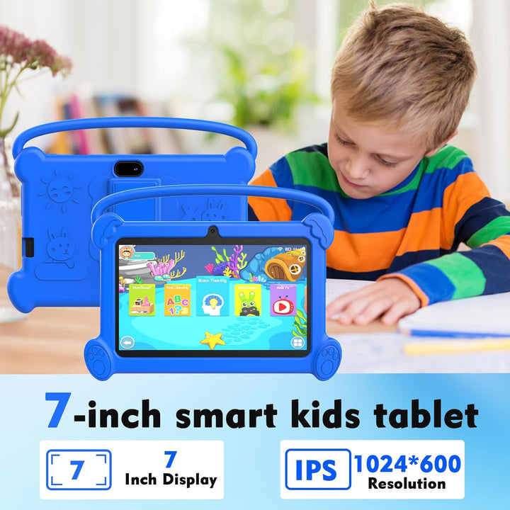 ICONLINK Tablet infantil de 7 pulgadas 3-9 para niños, 32 GB de ROM...