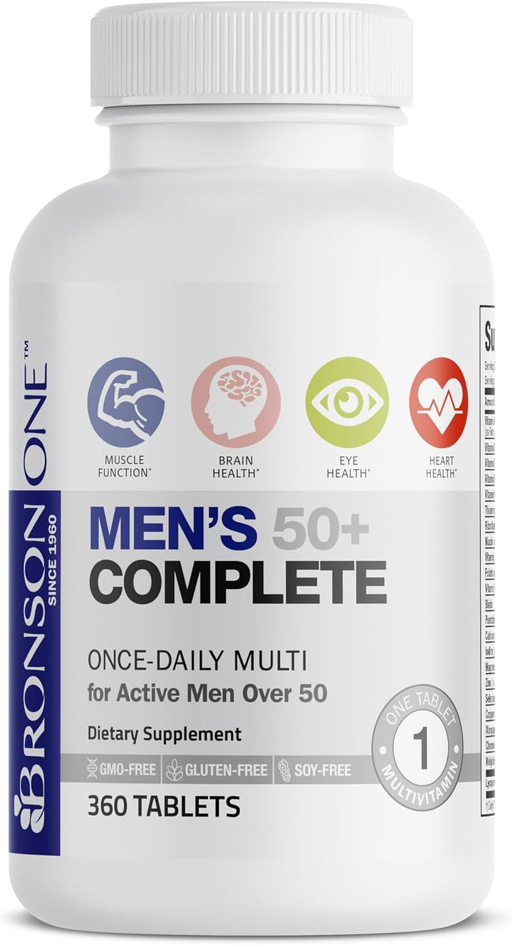 Bronson ONE Daily Multivitamínico Completo Multimineral para Hombre...