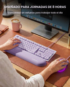 EWEADN GX710S Combo de teclado y mouse con cable con teclas de pudí...