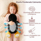 Niuniu Daddy - Animales de peluche con peso, 20 en 3.3 libras, pingüino calmante