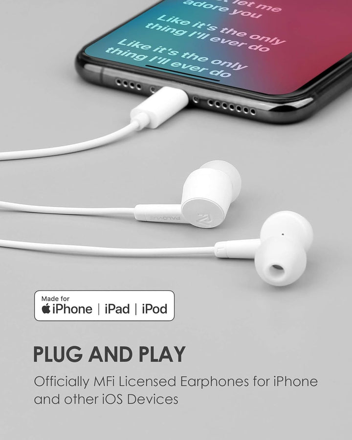 PALOVUE - Auriculares Lightning compatibles con iPhone 14 13 12 11...