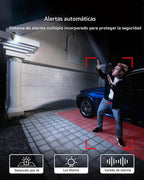 aosu Cámara solar inalámbrica al aire libre para vigilancia casera