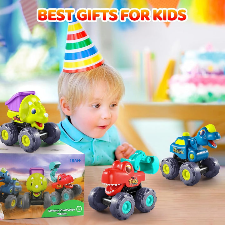 OCATO Camiones Monstruo de Dinosaurio para Niños Pequeños de 2-4 Añ...