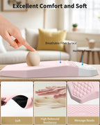 Juego de alfombrilla ergonómica para mouse con reposamuñecas y