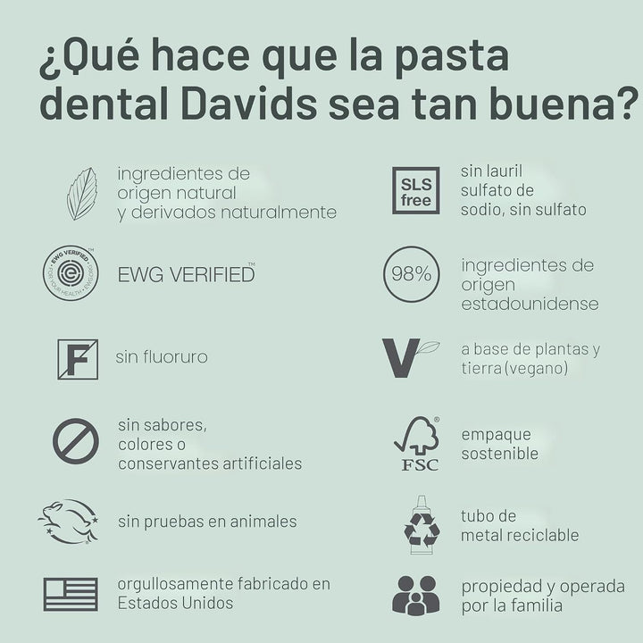 Davids Pasta de dientes de carbón para blanqueamiento dental mejora...