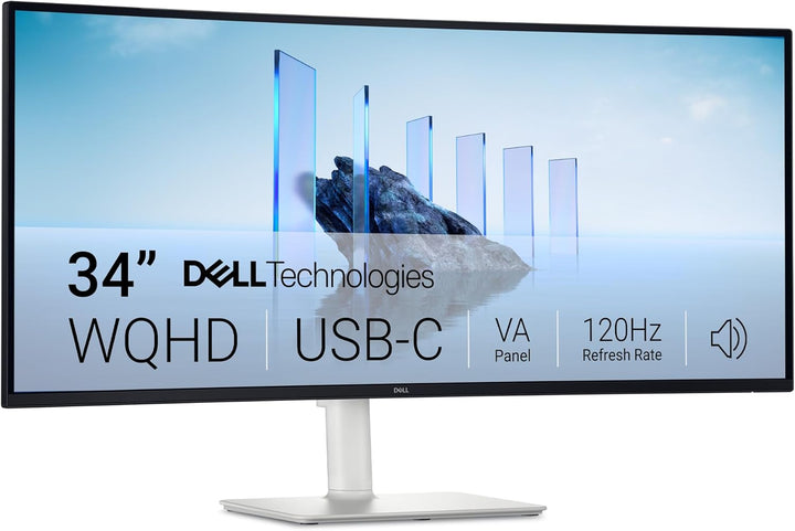 Dell Monitor curvo USB-C 34 Plus - S3425DW - 34 pulgadas (3440 x 14...