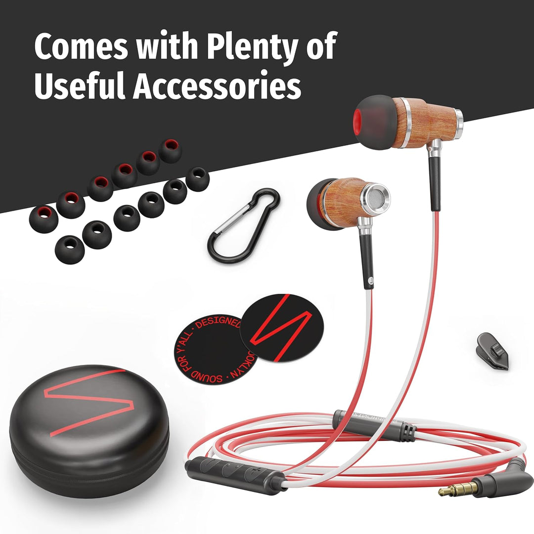 Auriculares sintonizados NRG 3.0 Premium Madera aisladores de sonid...