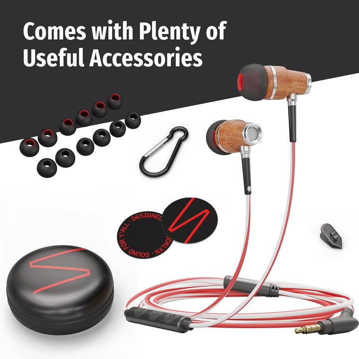 Auriculares sintonizados NRG 3.0 Premium Madera aisladores de sonid...