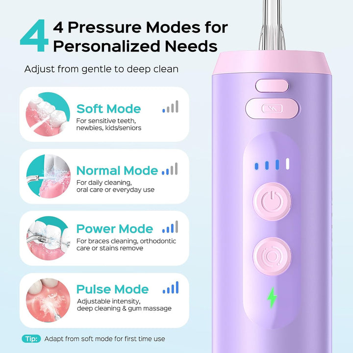 COSLUS Mini irrigador de agua para viajes: diseño compacto portátil...