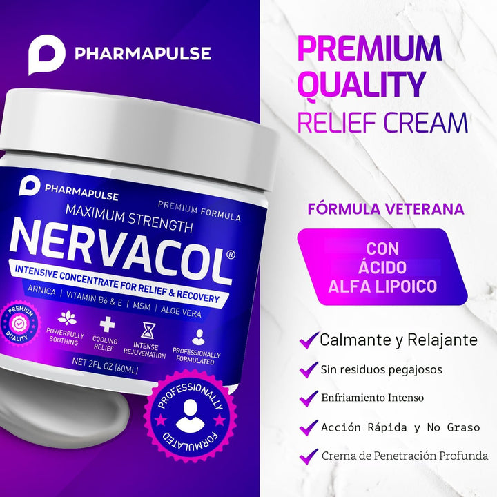 Pure Sciences Neuropathy - Crema para alivio del dolor por neuropat...