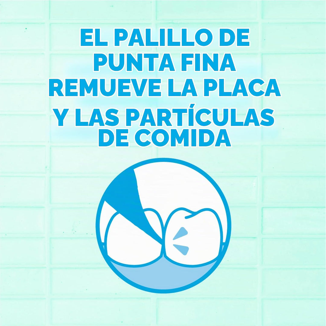 GUM Advanced Care - Púas de hilo dental para adultos con vitamina E...