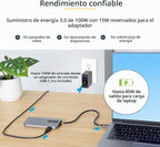 StarTech.com, 127B-USBC-MULTIPORT, hub USB 2.0, alimentado