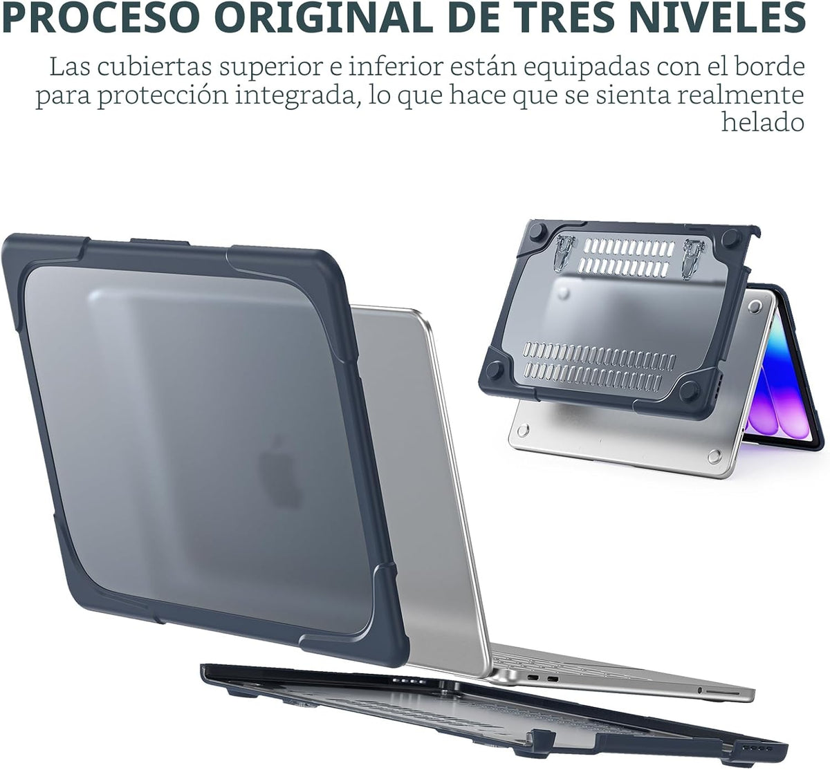 Batianda Funda resistente para MacBook Neo de 13 pulgadas, versión...