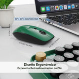 FD Teclado y ratón inalámbricos | Lindo teclado y ratón coloridos c...