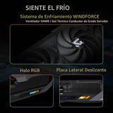 GIGABYTE Tarjeta gráfica GeForce RTX 5080 Gaming OC 16G, sistema de...
