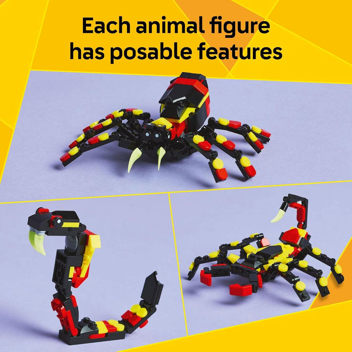 LEGO Creator 31159 - Juguete de araña sorprendente de