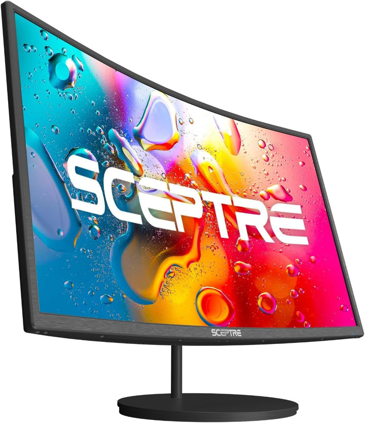 Sceptre - Monitor curvo de 24 pulgadas, 75Hz, LED, para videojuegos...