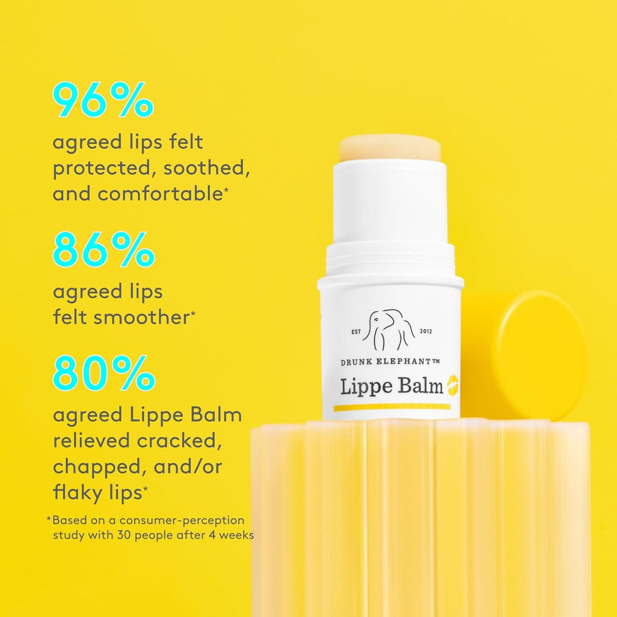 Drunk Elephant Bálsamo para Labios - 3.7 g\/0.13 oz - Bálsamo Labia...
