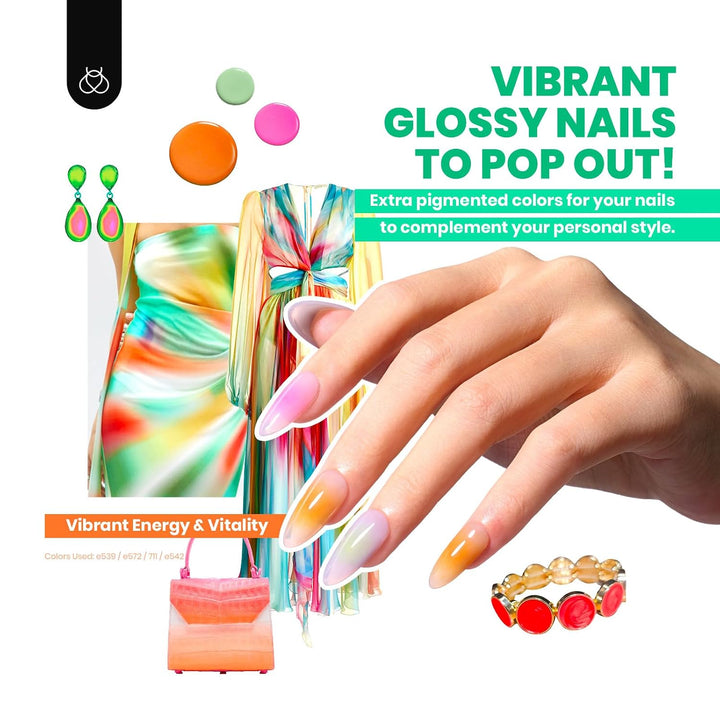 Beetles - Kit de esmalte de uñas de gel de 44 piezas, juego de 36 c...