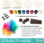 Juego de imanes para nevera de Pinwheel Crafts