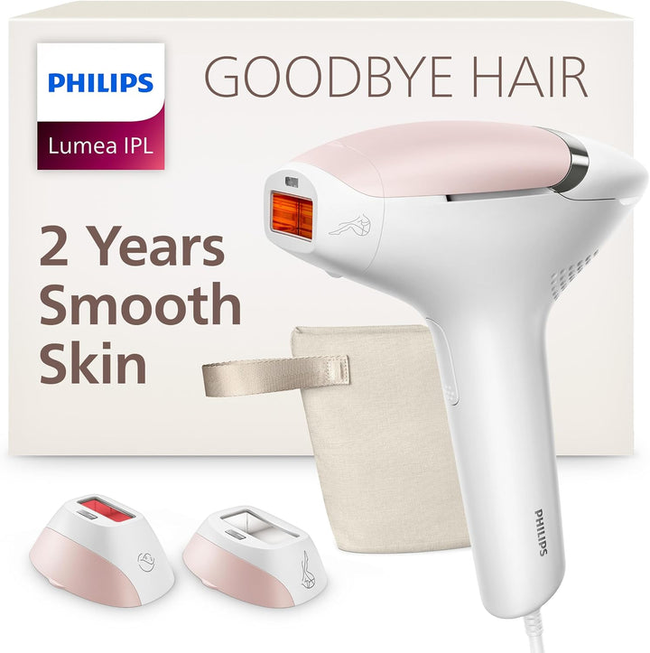 Philips Lumea IPL - Depilación láser tipo salón, dispositivo de red...