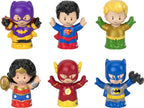 Fisher-Price Little People DC Super Friends - Juego de 6 figuras, a partir