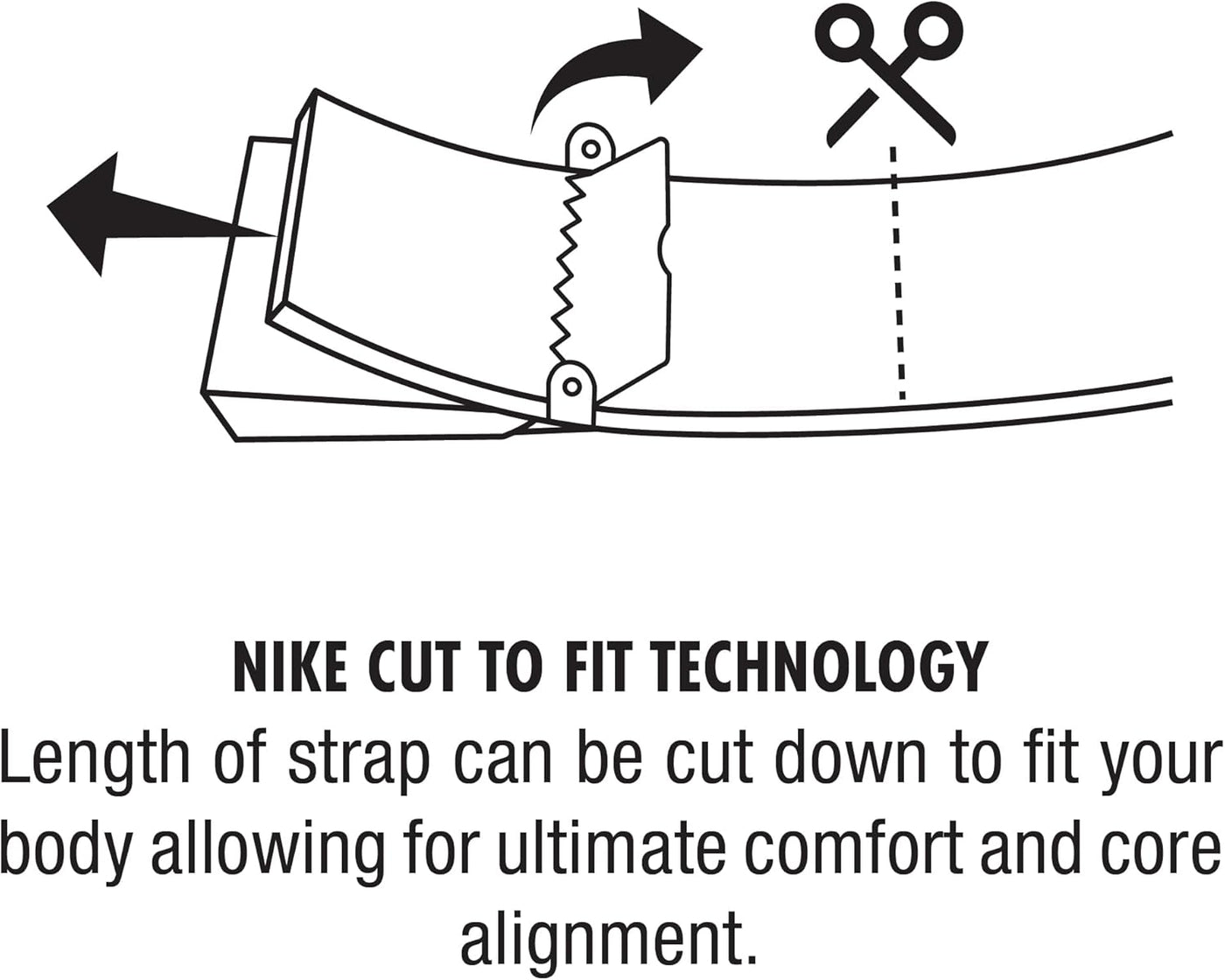 Nike Cinturón elástico para hombre