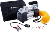 TIREWELL inflador de neumáticos 12V - bomba de doble cilindro resis...