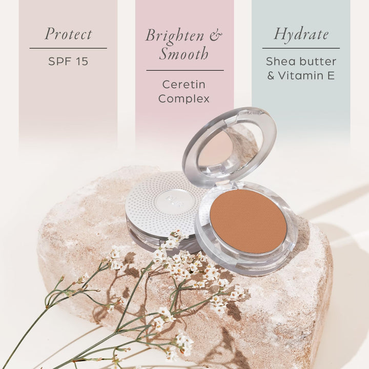 PÜR MINERALS Base de Maquillaje Mineral Prensada 4 en 1 en Polvo co...