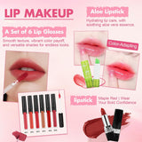 Kit de maquillaje para adolescentes y niñas, set de regalo de maqui...
