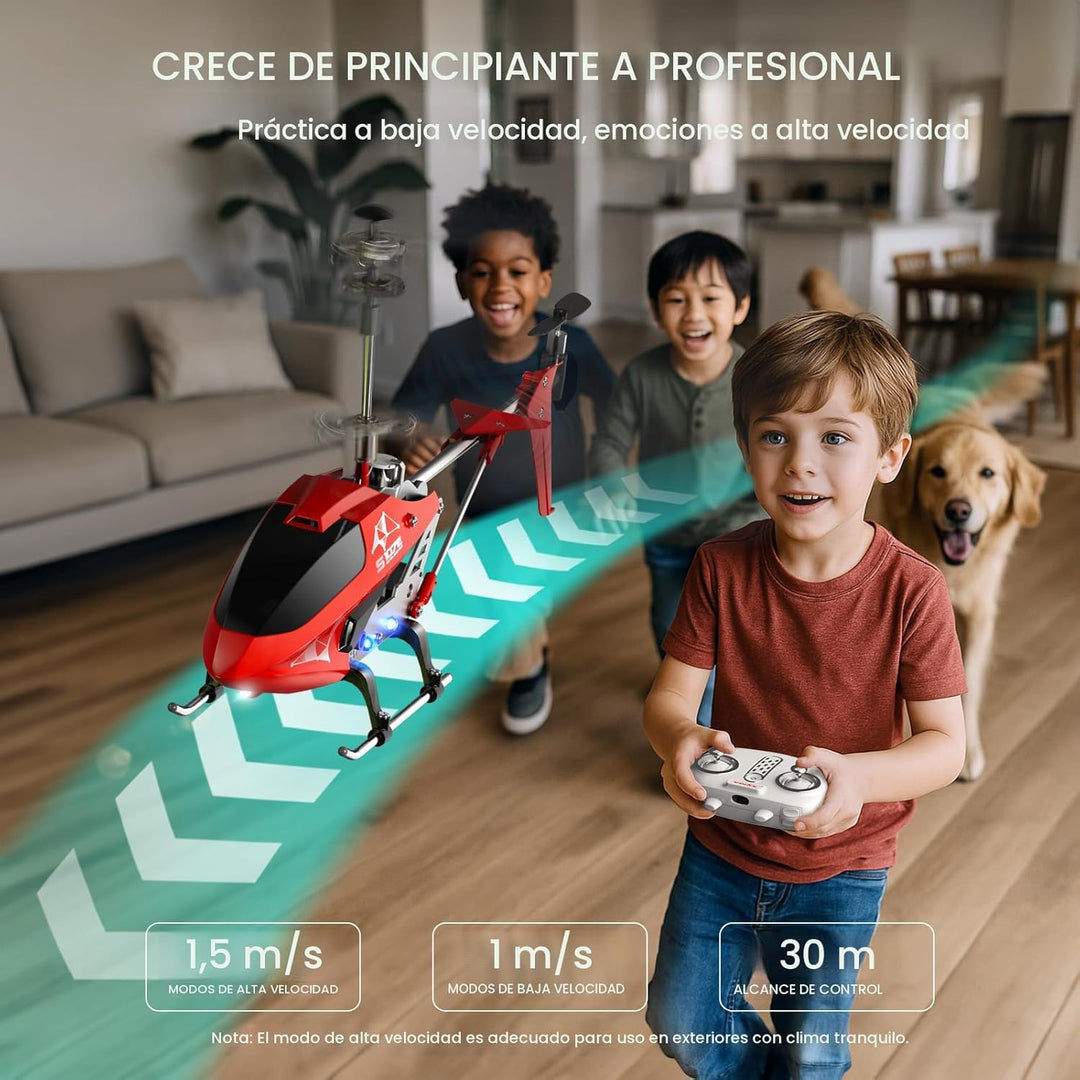 SYMA S107H-E Helicóptero RC para niños de 8-12 años y principiantes...